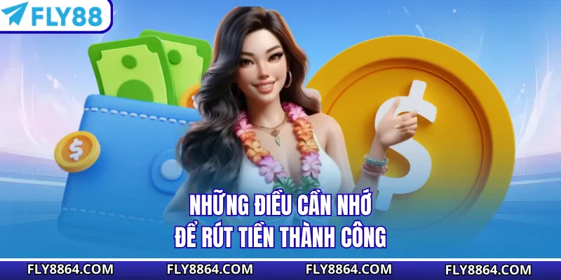 Những điều cần nhớ để rút tiền thành công