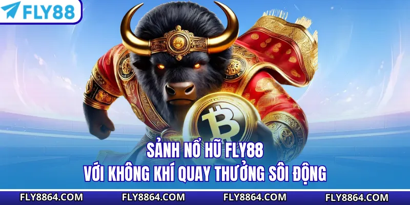 Sảnh nổ hũ Fly88 với không khí quay thưởng sôi động