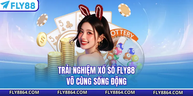 Trải nghiệm xổ số Fly88 vô cùng sống động